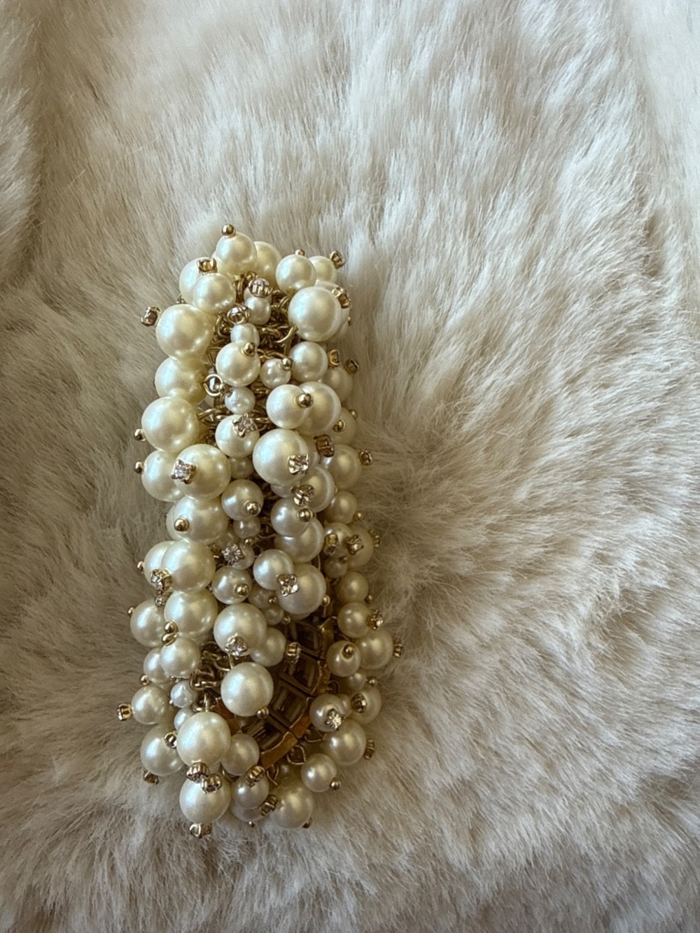 Pearl elastic adjustable braclet
